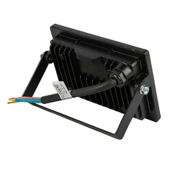 ULF-Q517 30W-RED IP65 220-240V BLACK Прожектор светодиодный. Красный свет. Корпус черный. TM Volpe
