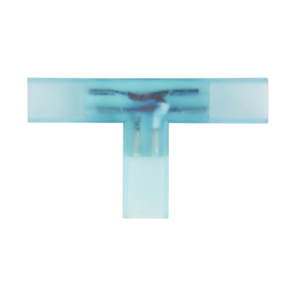 UTC-K-34-B67-RGB CLEAR 005 POLYBAG Соединитель контактный Т-образный для светодиодных лент 220В 5050 RGB. 4 контакта. цвет прозрачный. 5 штук в пакете