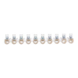 Концевой зажим винтовой изолированный КЗВИ 16 мм2 (10х1) (10 шт./уп.) REXANT