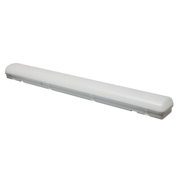 ULY-K70N 60W-4000K-L126 IP65 WHITE Светильник светодиодный промышленный. Белый свет 4000K. 7400Лм. 1265X124x90мм. Корпус белый. TM Uniel