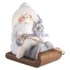 Керамическая фигурка Дед Мороз на санях 13x9,5x14 см